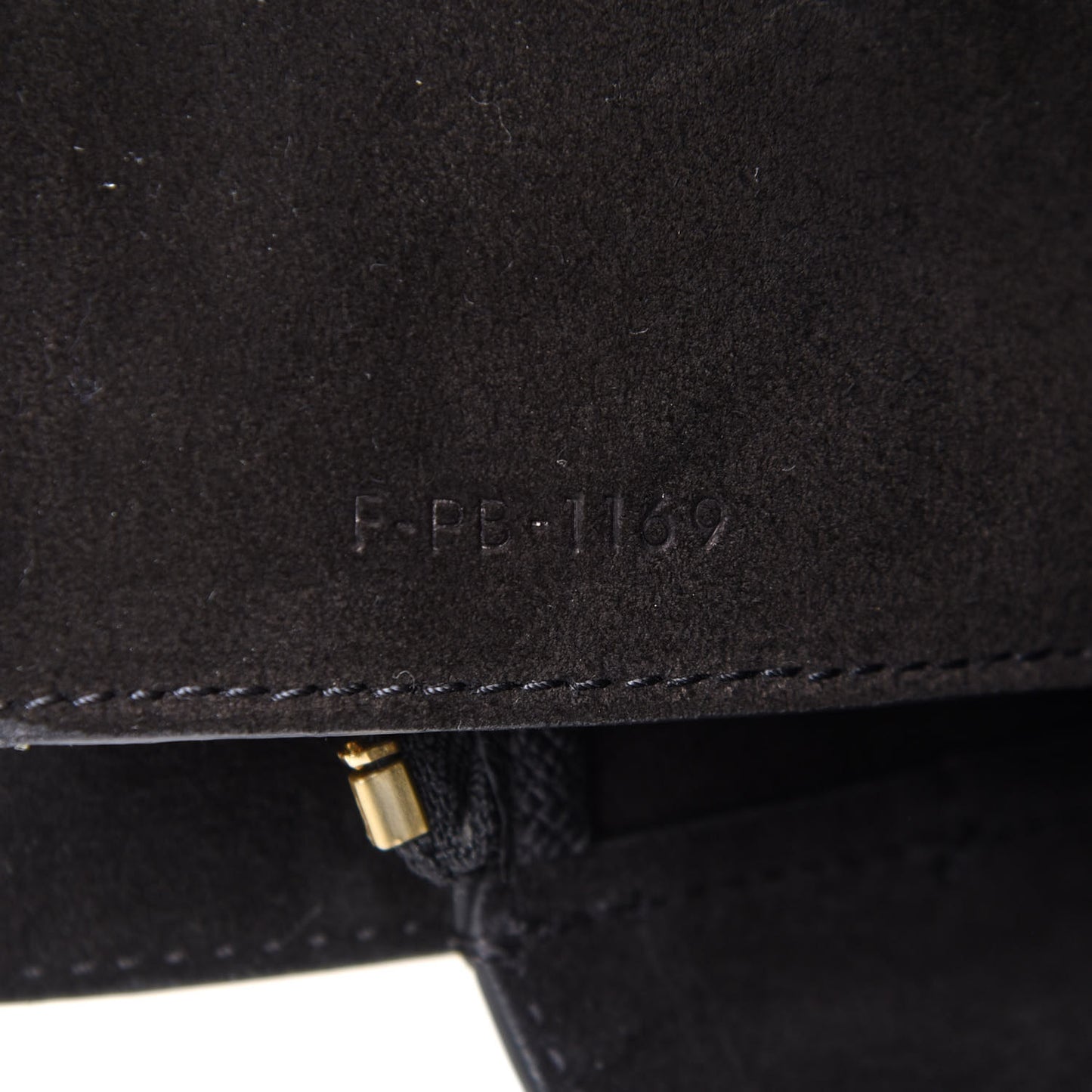 Baby Grained Calfskin Micro Belt Bag Black