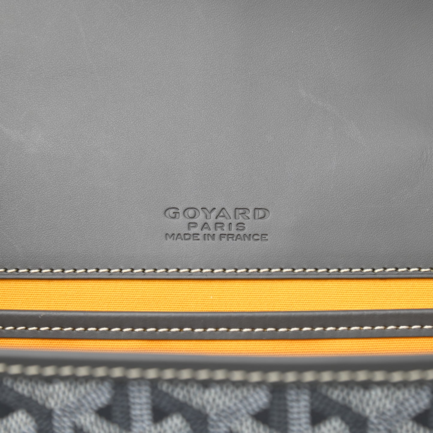 Goyardine Belvedere II MM Messenger Bag Grey