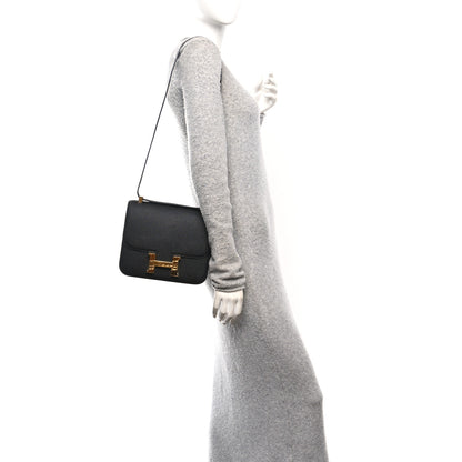 Hermes Epsom Horseshoe Constance 24 Black 2 of 10