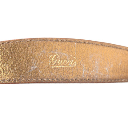 Gucci Metallic Guccissima Jackie O Bouvier Web Hobo 11 of 12
