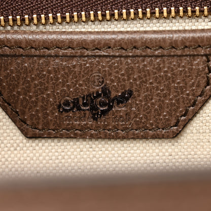 Gucci GG Supreme Monogram Studded Calfskin 100 Centennial Geometric Medium Bamboo 1947 Top Handle Bag  Beige Ebony Multicolor 7 of 11