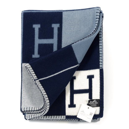 Hermes Wool Cashmere Avalon III Blanket Caban Ecru 2 of 3