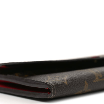 Louis Vuitton Monogram Emilie Wallet Fuchsia 7 of 8