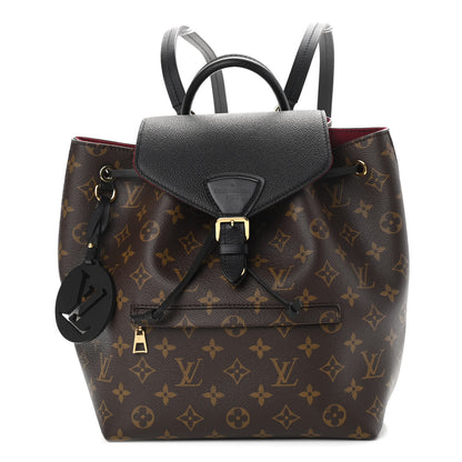 Louis Vuitton Monogram Montsouris PM Black 1 of 11