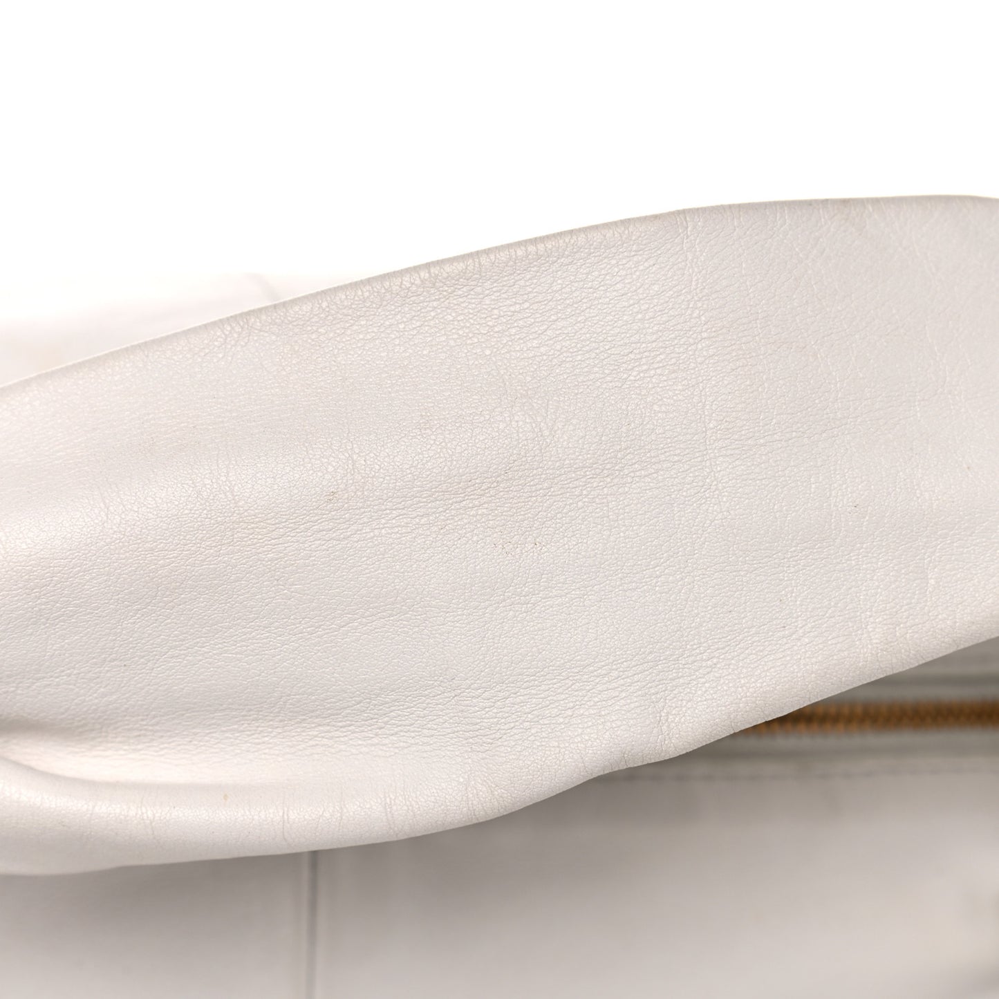 Calfskin Mini Double Knot Bag White