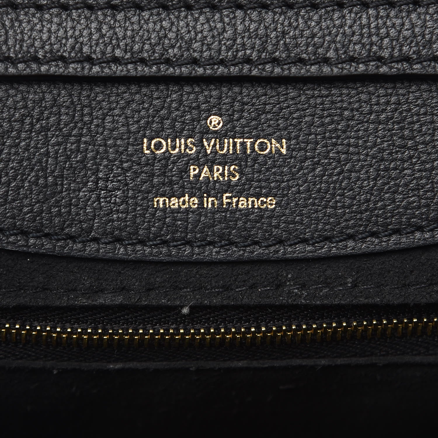 Louis Vuitton Cuir Plume Very Hobo Black 6 of 14
