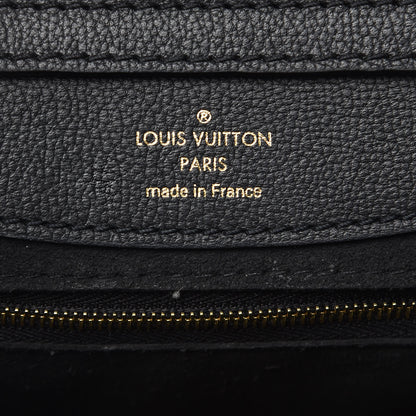 Louis Vuitton Cuir Plume Very Hobo Black 6 of 14