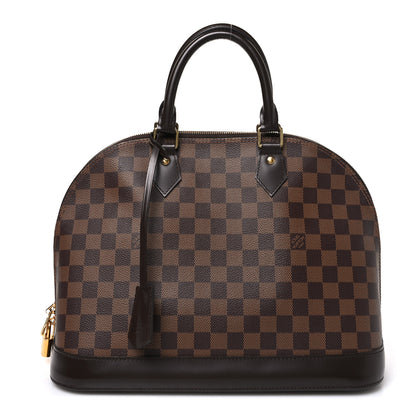 Louis Vuitton Damier Ebene Alma MM 1 of 12