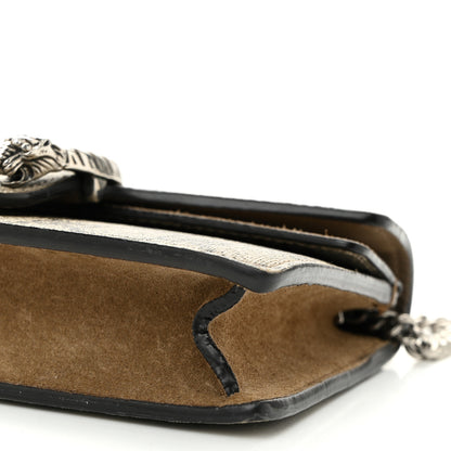 Gucci GG Supreme Monogram Super Mini Dionysus Shoulder Bag Taupe 9 of 11