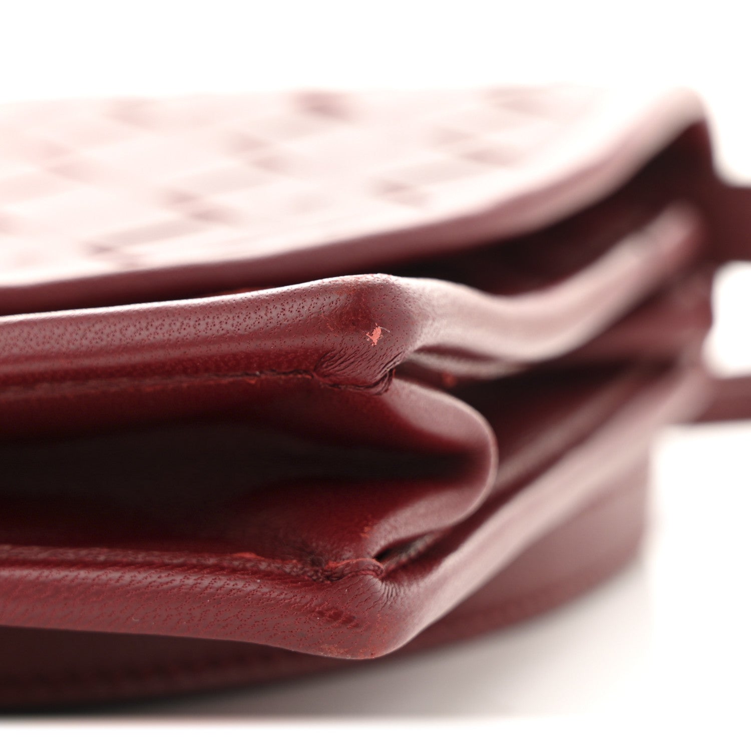 Bottega Veneta Nappa Intrecciato Flap Bag Burgundy 14 of 14