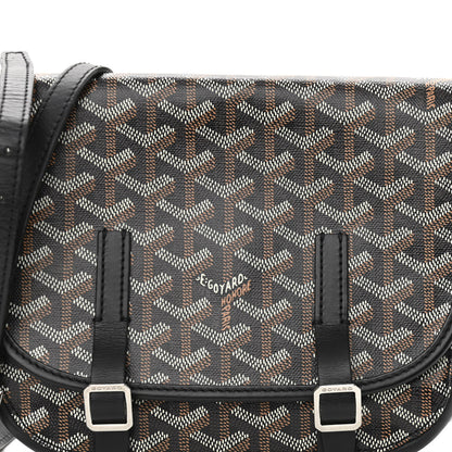 Goyard Goyardine Belvedere PM Messenger Bag Black 5 of 10