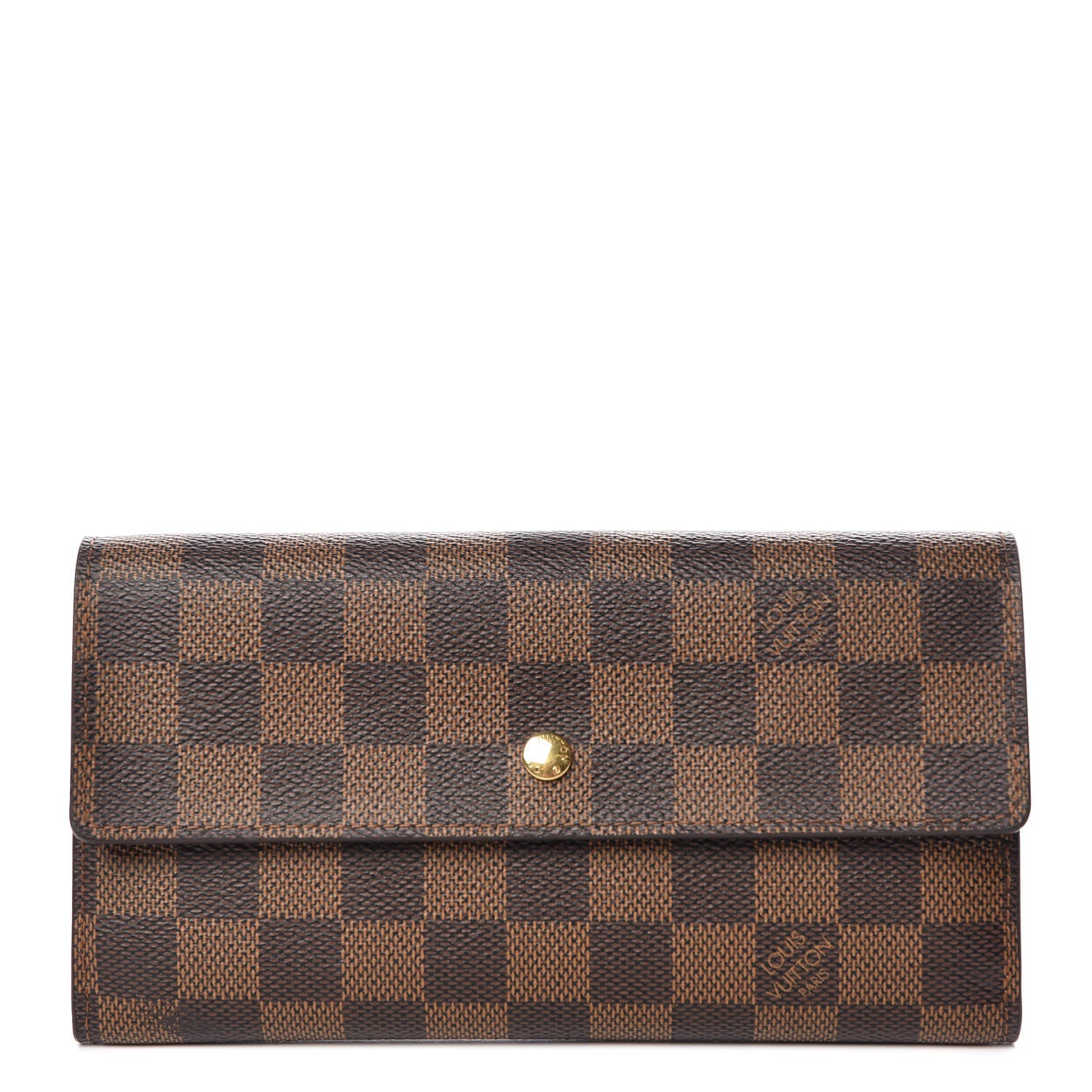 Louis Vuitton Damier Ebene Porte Tresor International Wallet 1 of 7