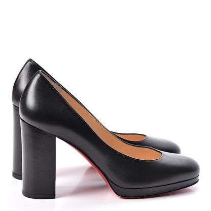 Christian Louboutin Nappa Kabetts 100 Pumps 37.5 Black Lucido 4 of 9