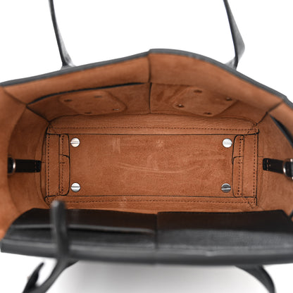 Bottega Veneta Grained Calfskin Mini Maxi Intrecciato Arco 33 Black 5 of 11