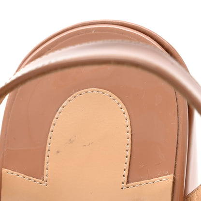 Christian Louboutin Patent Miss Sabina 85 Sandals 39.5 Nude 12 of 13