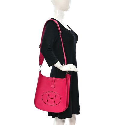 Hermes Epsom Evelyne III PM Rose Tyrien 2 of 11