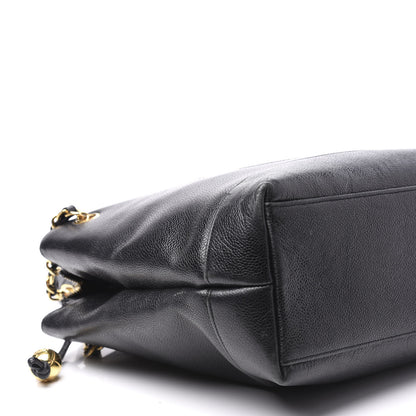 Chanel Lambskin CC Shoulder Bag Black 10 of 13