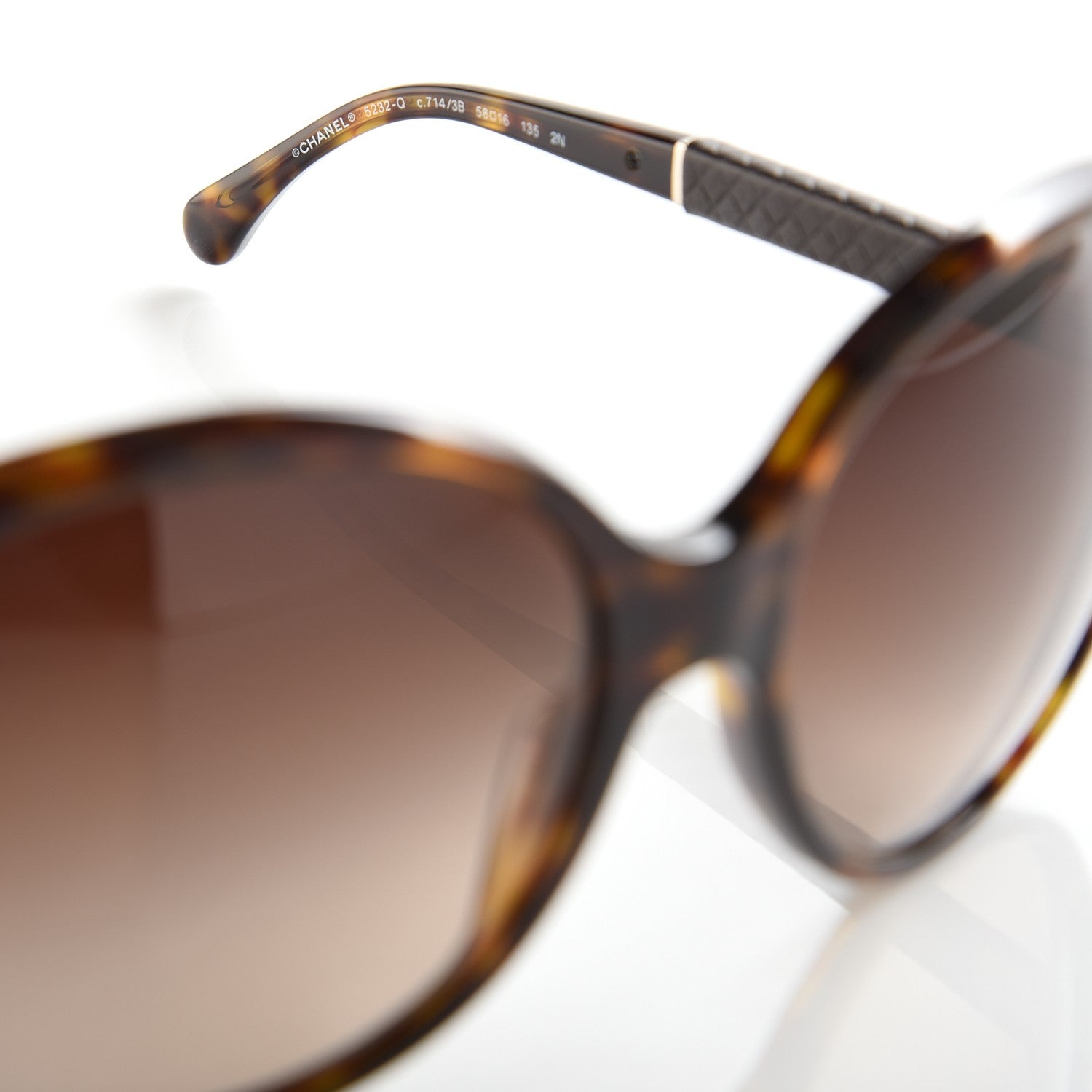 Chanel CC Sunglasses 5232-Q Tortoise 5 of 9