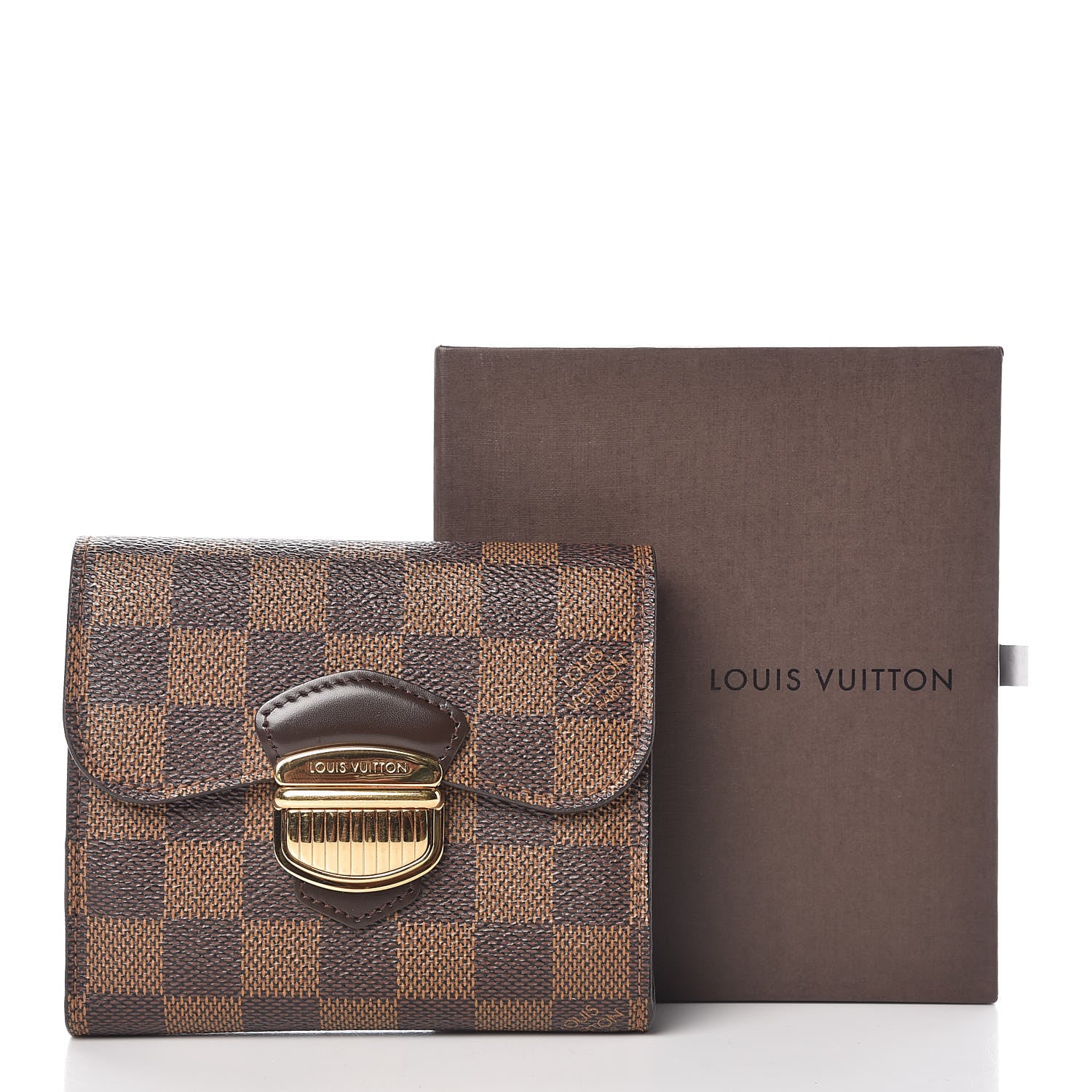 Louis Vuitton Damier Ebene Joey Wallet 10 of 10