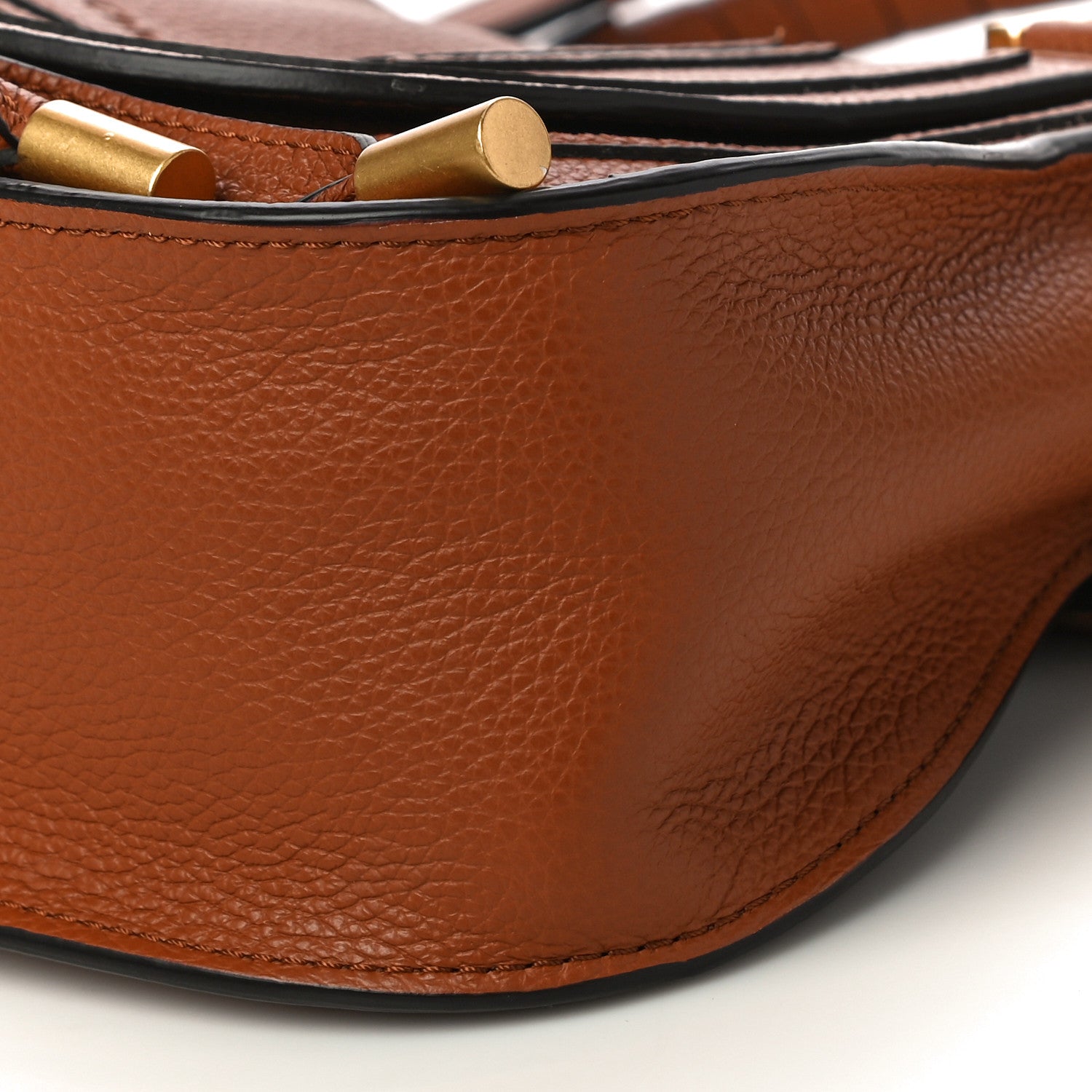 Chloe Calfskin Small Marcie Satchel Tan 10 of 10