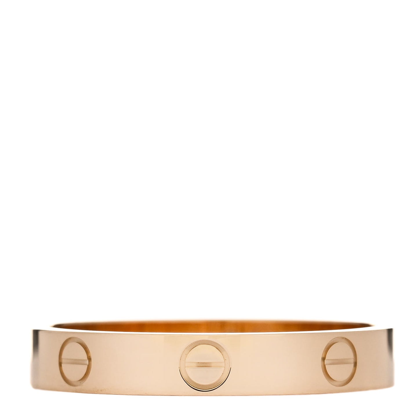 18K Yellow Gold 3.5mm LOVE Wedding Band Ring 62 10