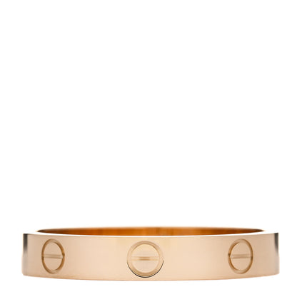Cartier 18K Yellow Gold 3.5mm LOVE Wedding Band Ring 62 10 1 of 5
