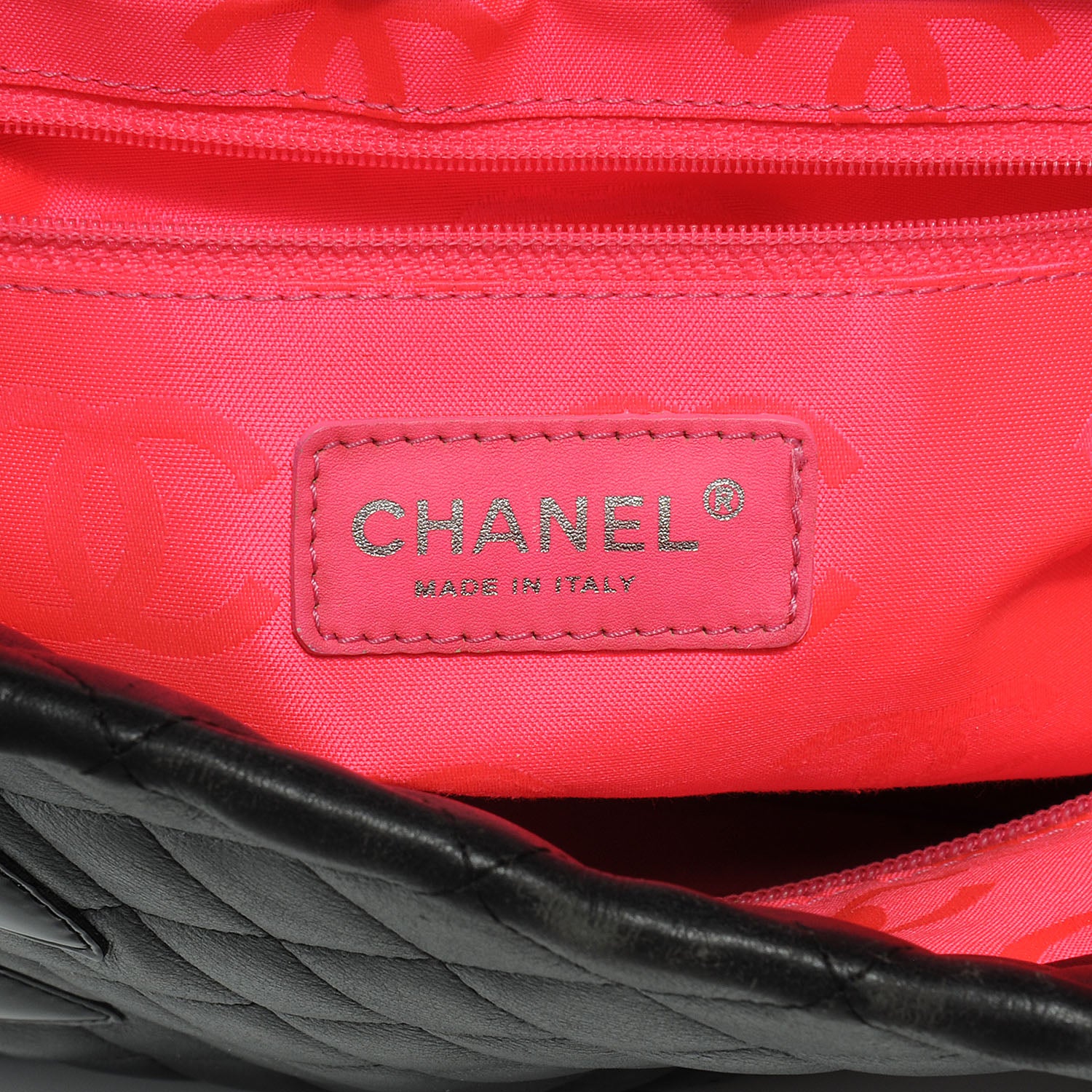 Chanel Calfskin Quilted Large Cambon Tote Black 6 of 7