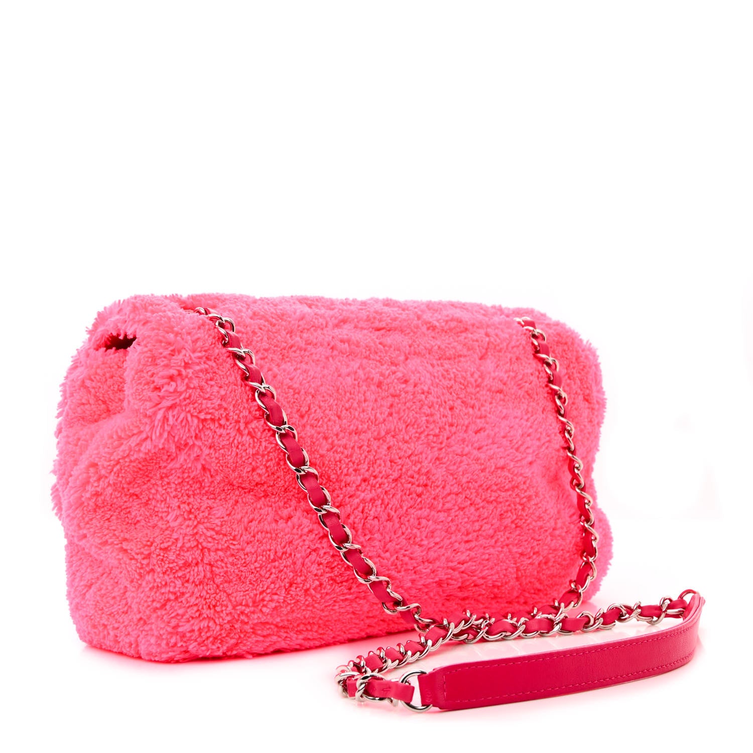 Chanel Lambskin Calfskin Mixed Fibers Quilted Medium Flap Pink 3 of 10