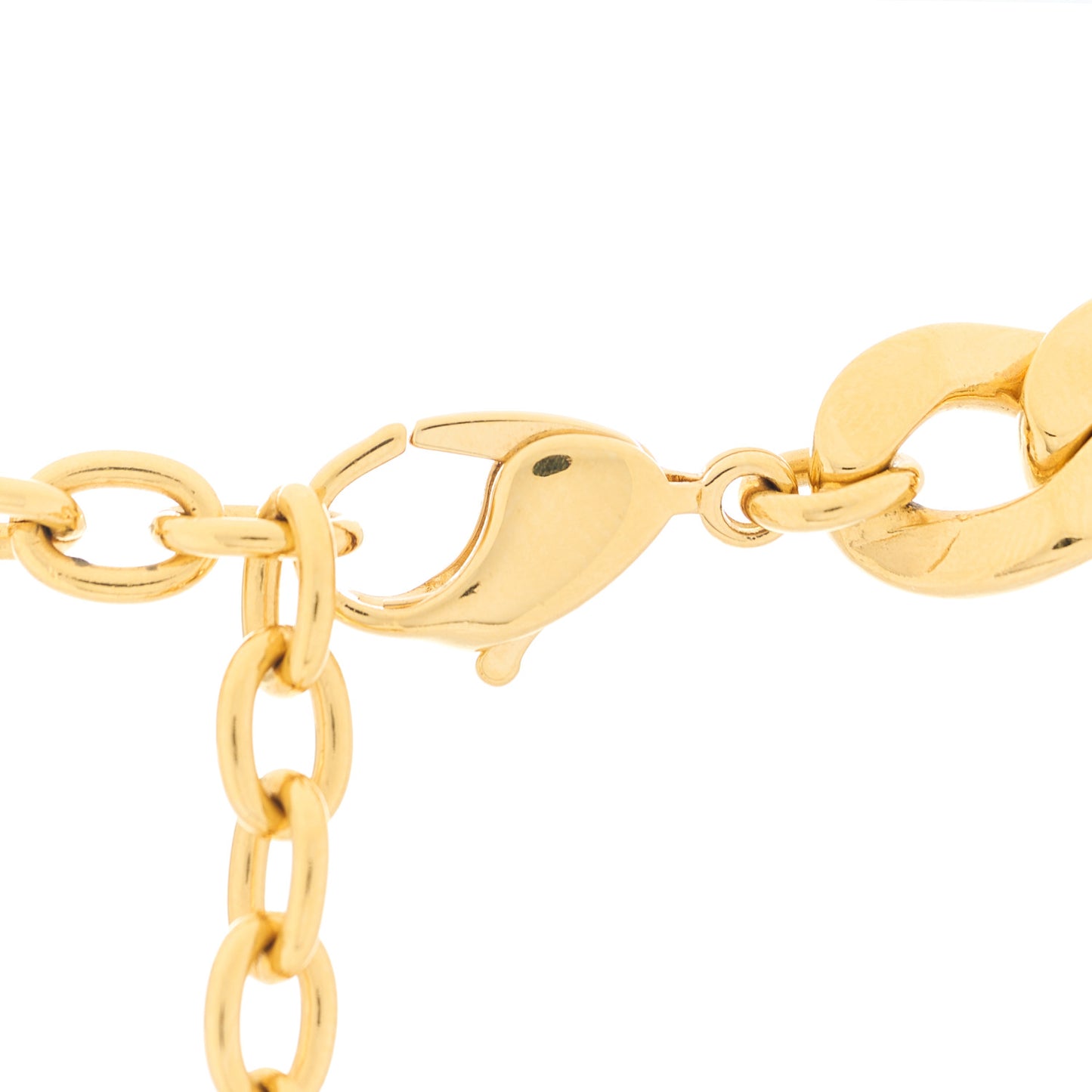 Metal Danseuse Etoile Chain Choker Necklace Gold
