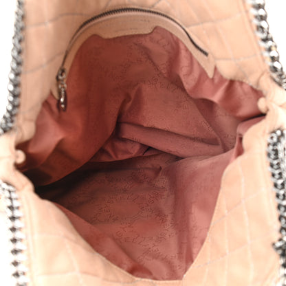 Stella McCartney Shaggy Deer Quilted Falabella Tote Powder 4 of 11