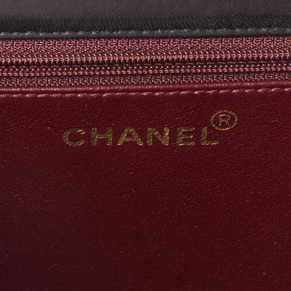 Chanel Lambskin Quilted Small Single Flap Black 9 of 10