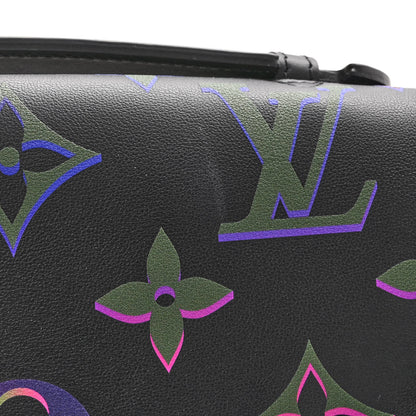 Louis Vuitton Calfskin Monogram Spotlight Comet Bumbag Black Borealis 10 of 10