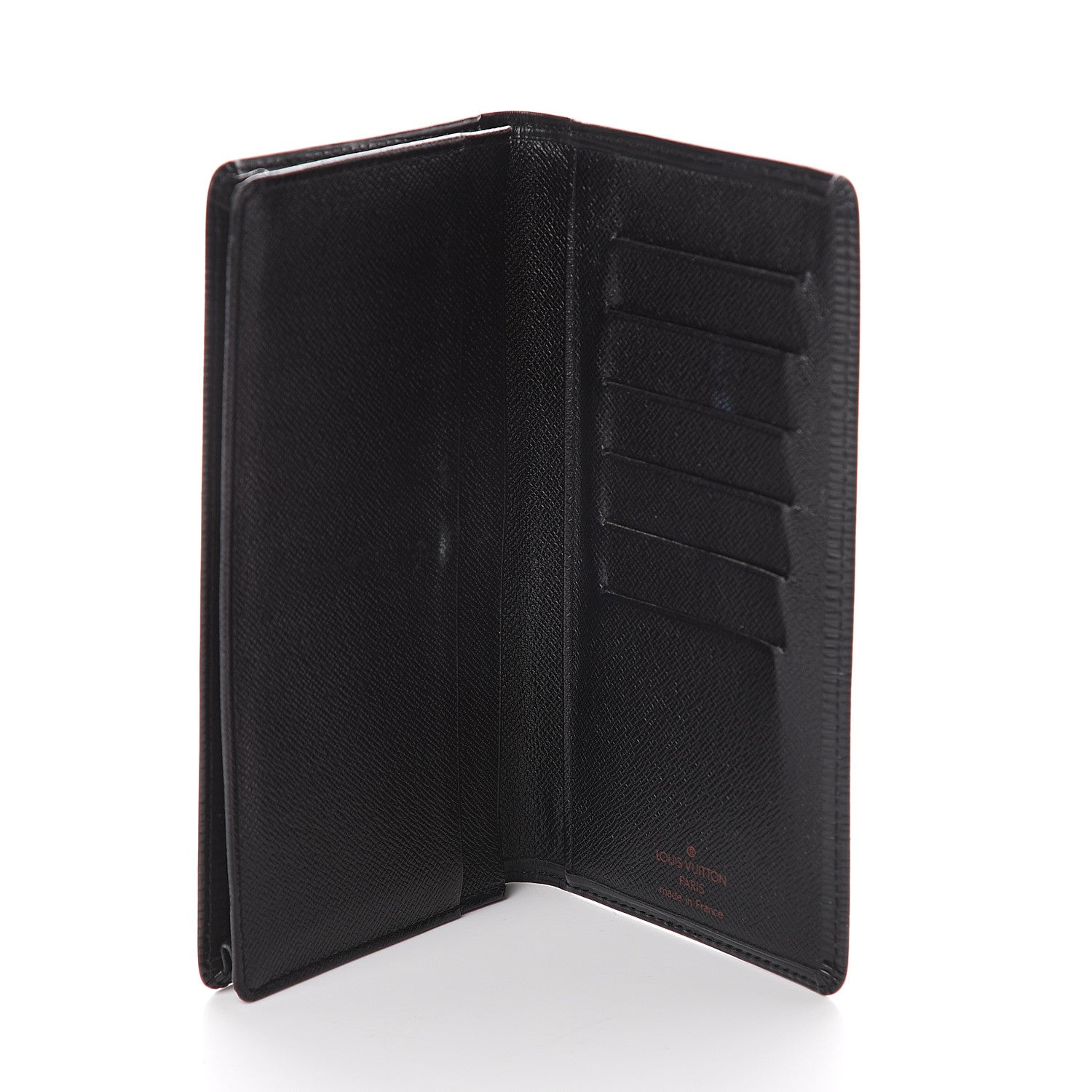 Louis Vuitton Epi Brazza Wallet Black 4 of 5
