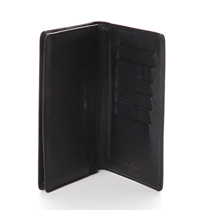 Louis Vuitton Epi Brazza Wallet Black 4 of 5