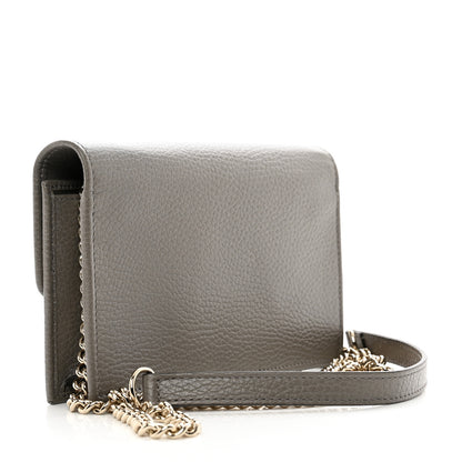 Gucci Dollar Calfskin Interlocking G Chain Wallet Loess 3 of 10