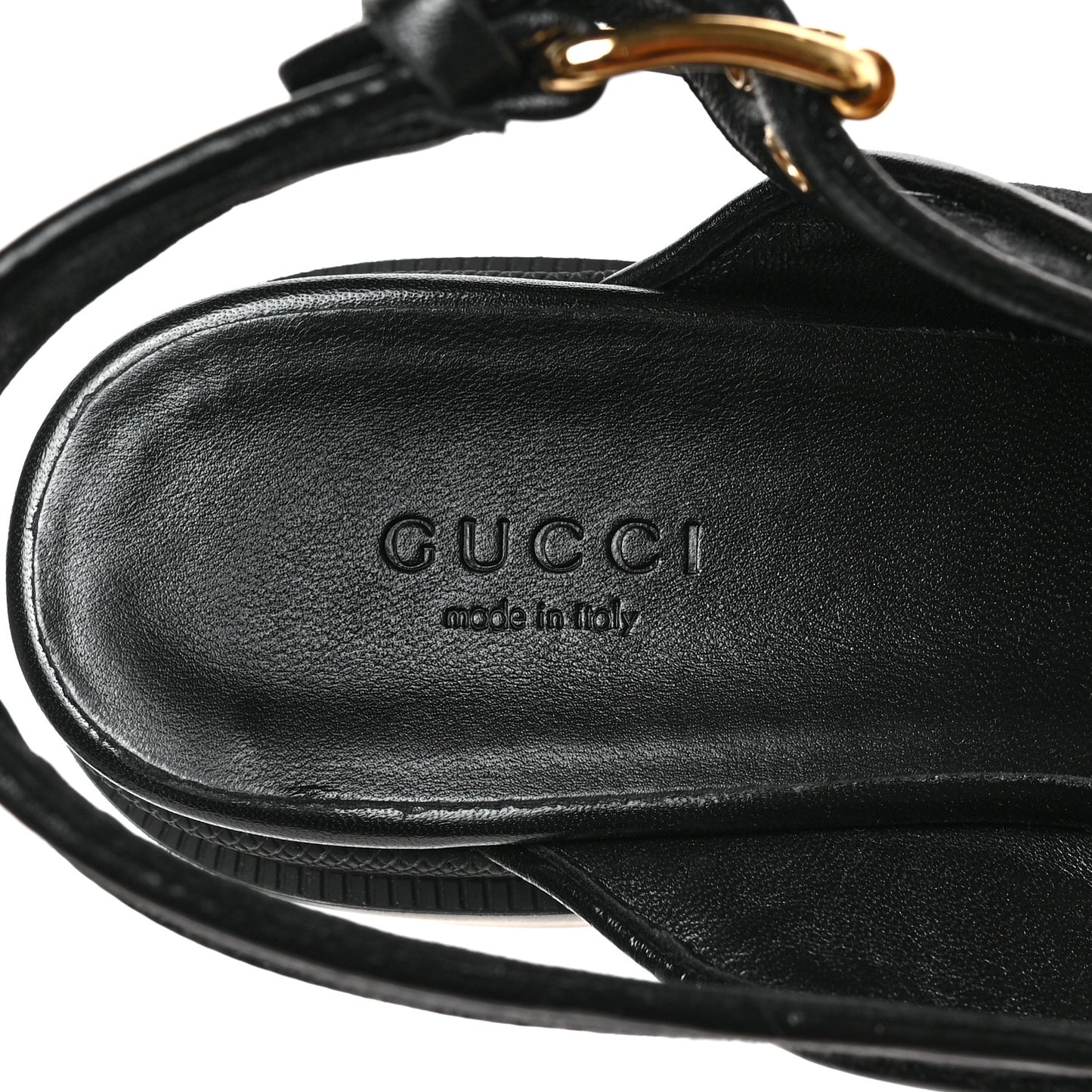 Monogram Granada Kid Trip 40/72mm Lug Sole Sandals 38 Black