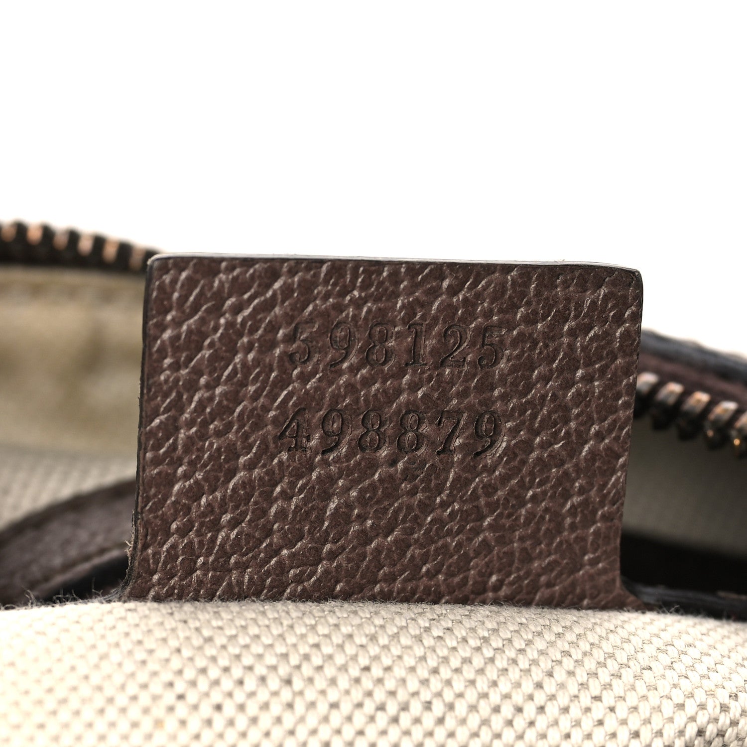 Gucci GG Supreme Monogram Web Small Ophidia Half Moon Hobo Brown 7 of 9