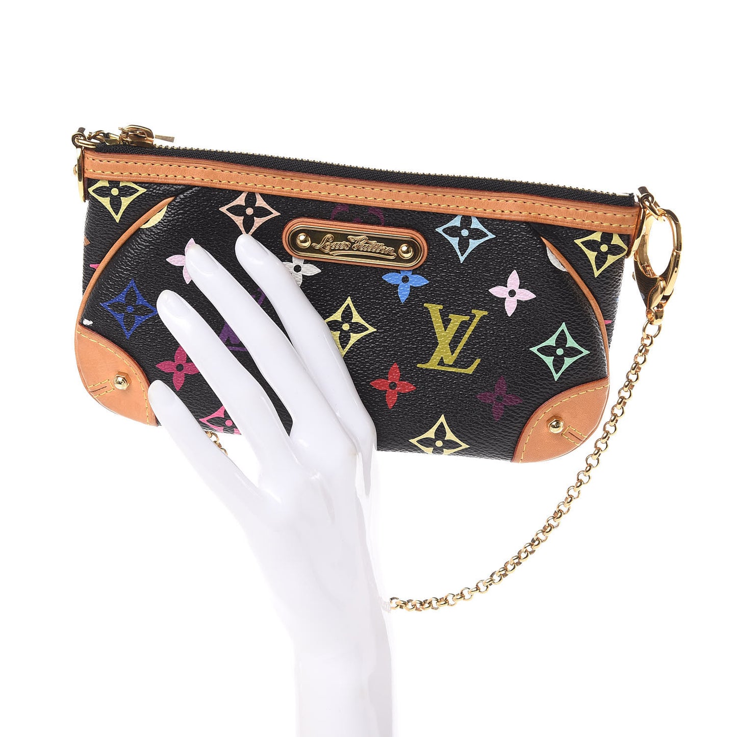 Monogram Multicolor Pochette Milla MM Black