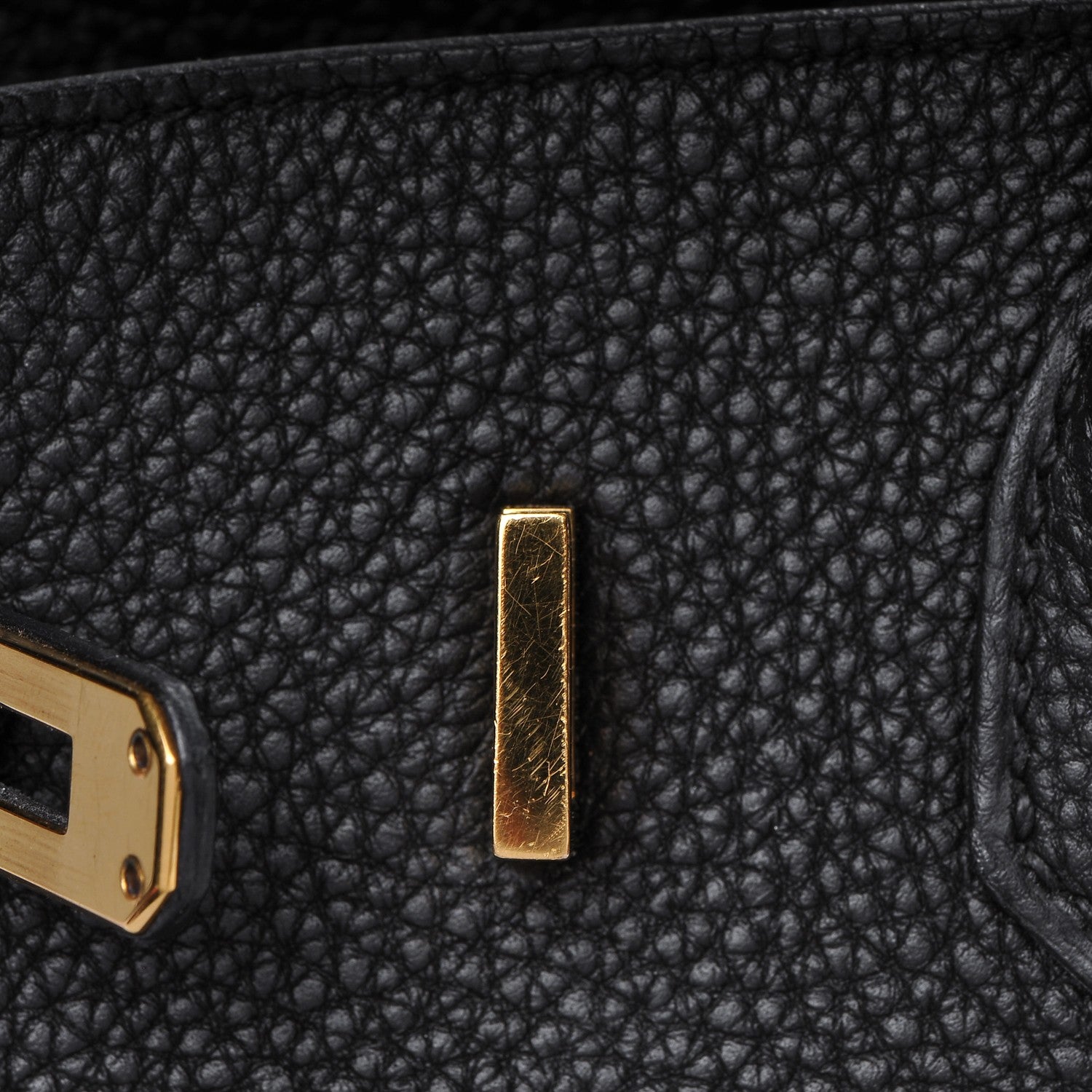 Hermes Togo Birkin 25 Black 8 of 27
