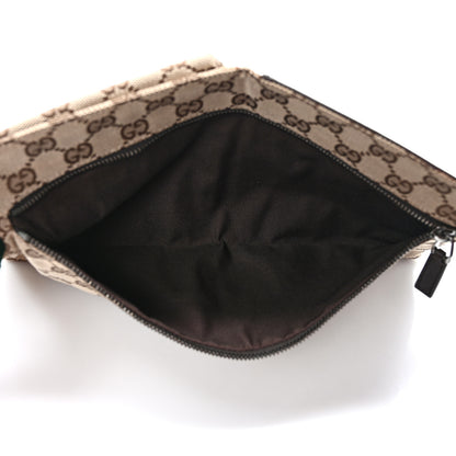 Gucci Monogram Web Belt Bag Dark Brown 5 of 9
