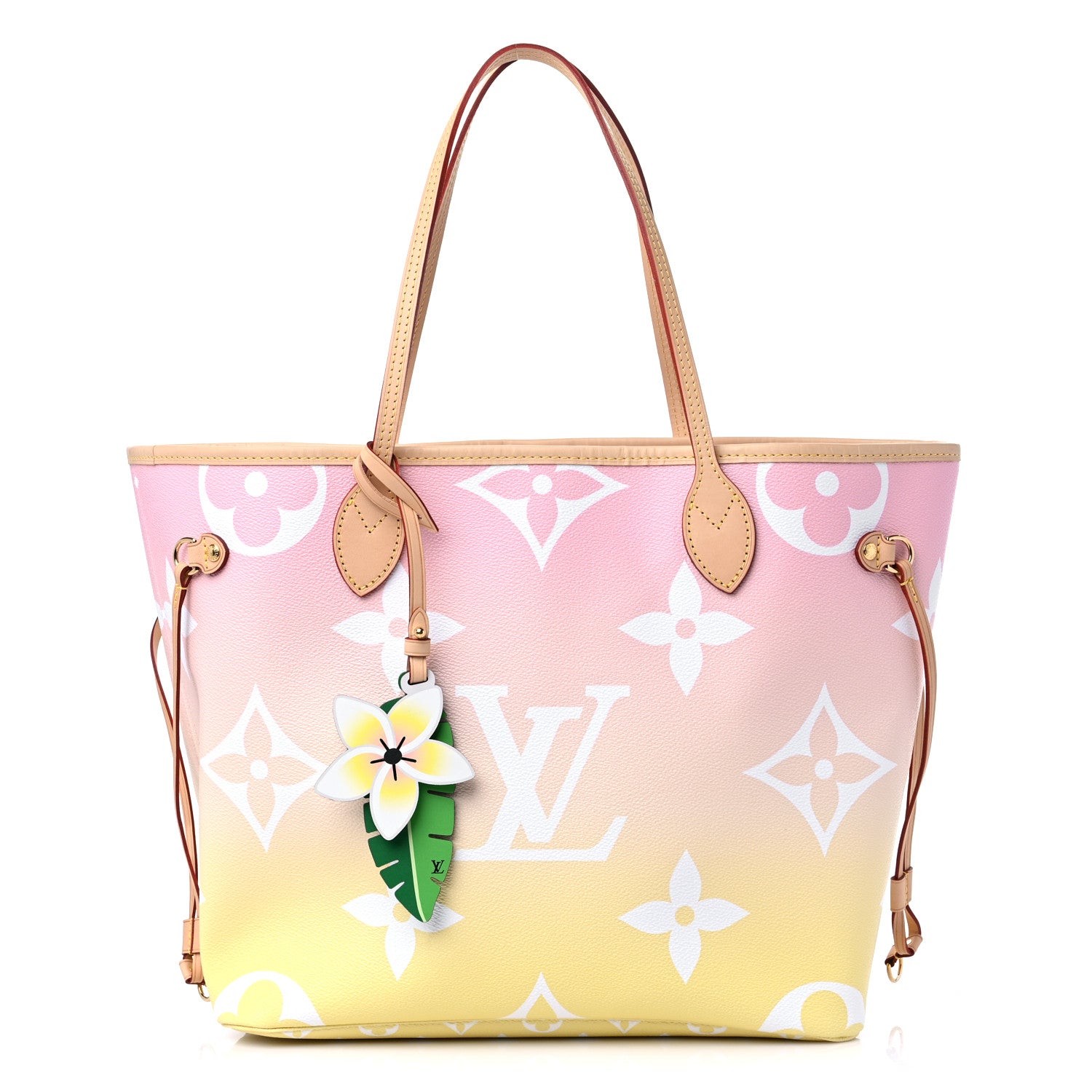 Louis Vuitton Monogram Giant By The Pool Neverfull MM Light Pink 1 of 10