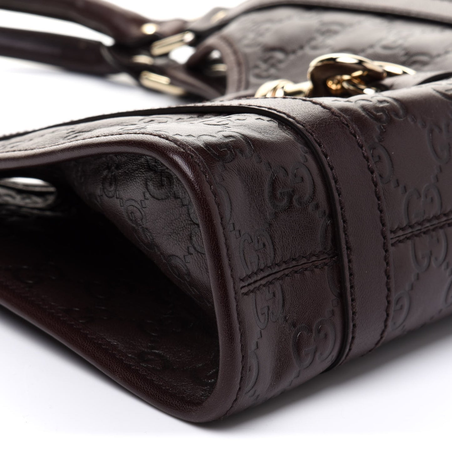 Guccissima Small Joy Shoulder Bag Brown