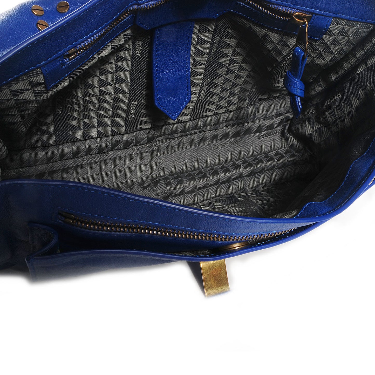 Lambskin Medium PS1 Satchel Royal Blue