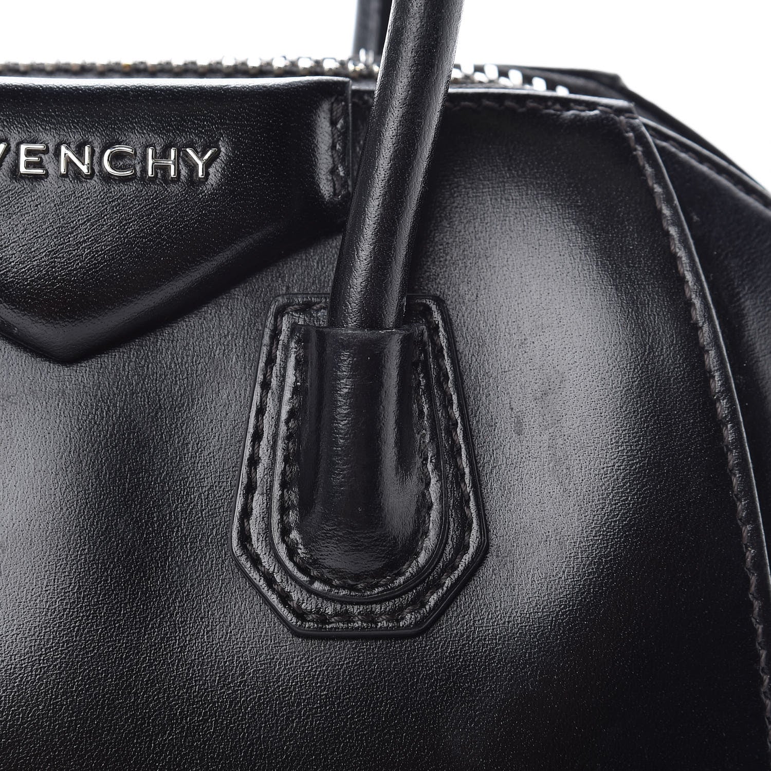 Givenchy Shiny Lord Calfskin Mini Antigona Black 14 of 19