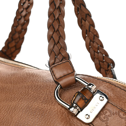 Gucci Calfskin Large Bamboo Bar Shoulder Bag Light Brown 13 of 13