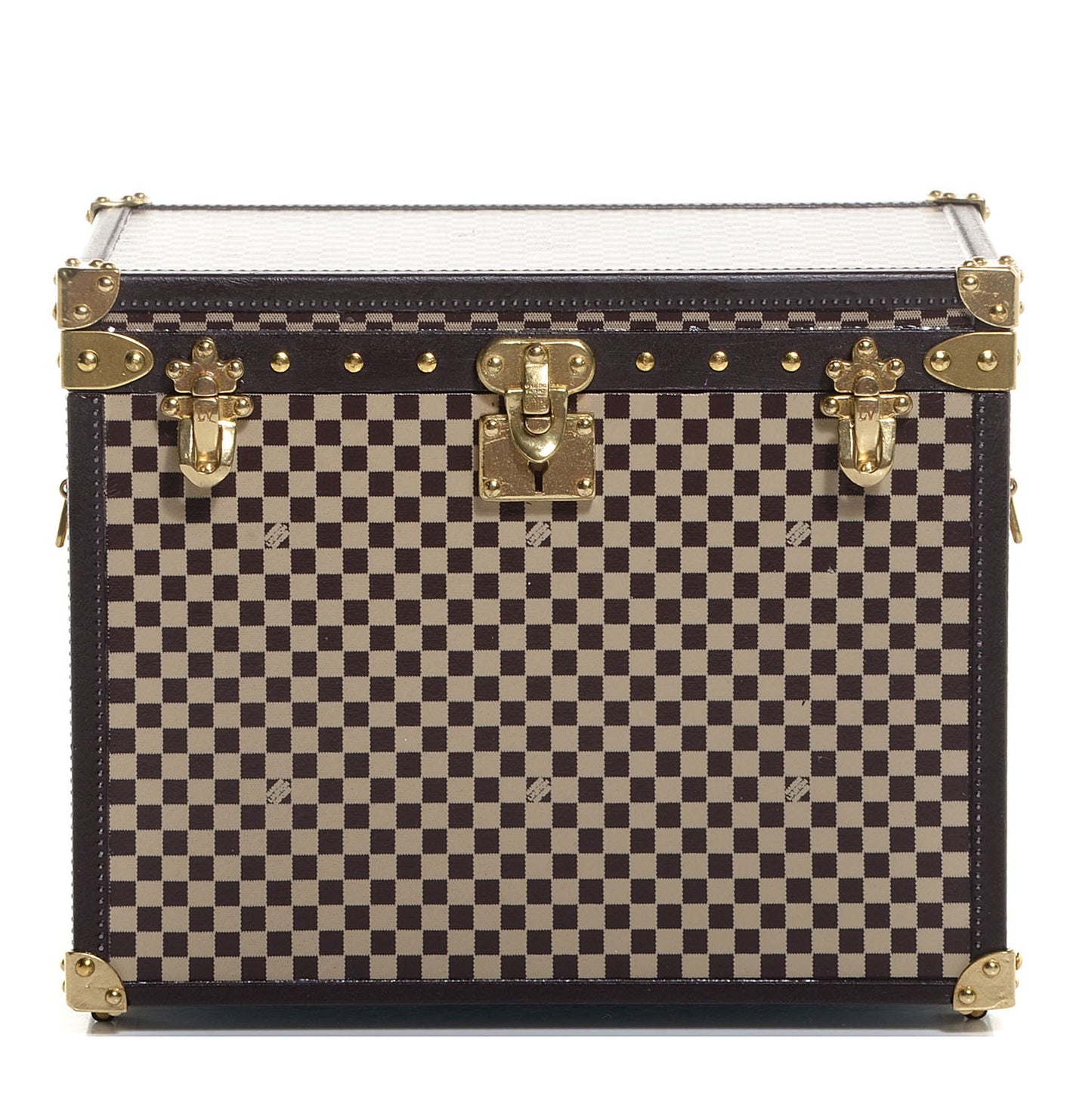 Damier 1895 Ladies Hat Trunk Mini Malle Chapeaux Jewelry Box