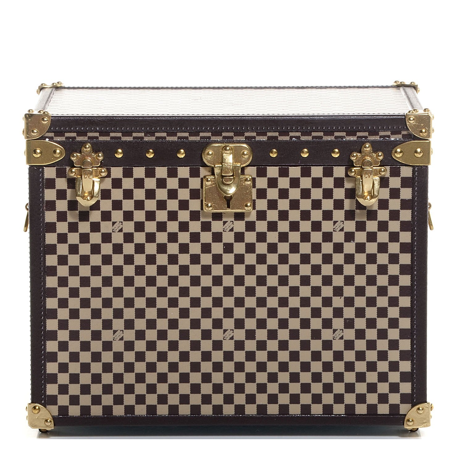 Louis Vuitton Damier 1895 Ladies Hat Trunk Mini Malle Chapeaux Jewelry Box 1 of 7