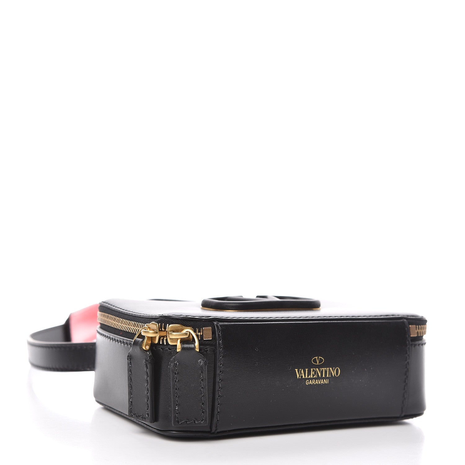 Valentino Garavani Smooth Calfskin VSling Crossbody Bag Black 4 of 9