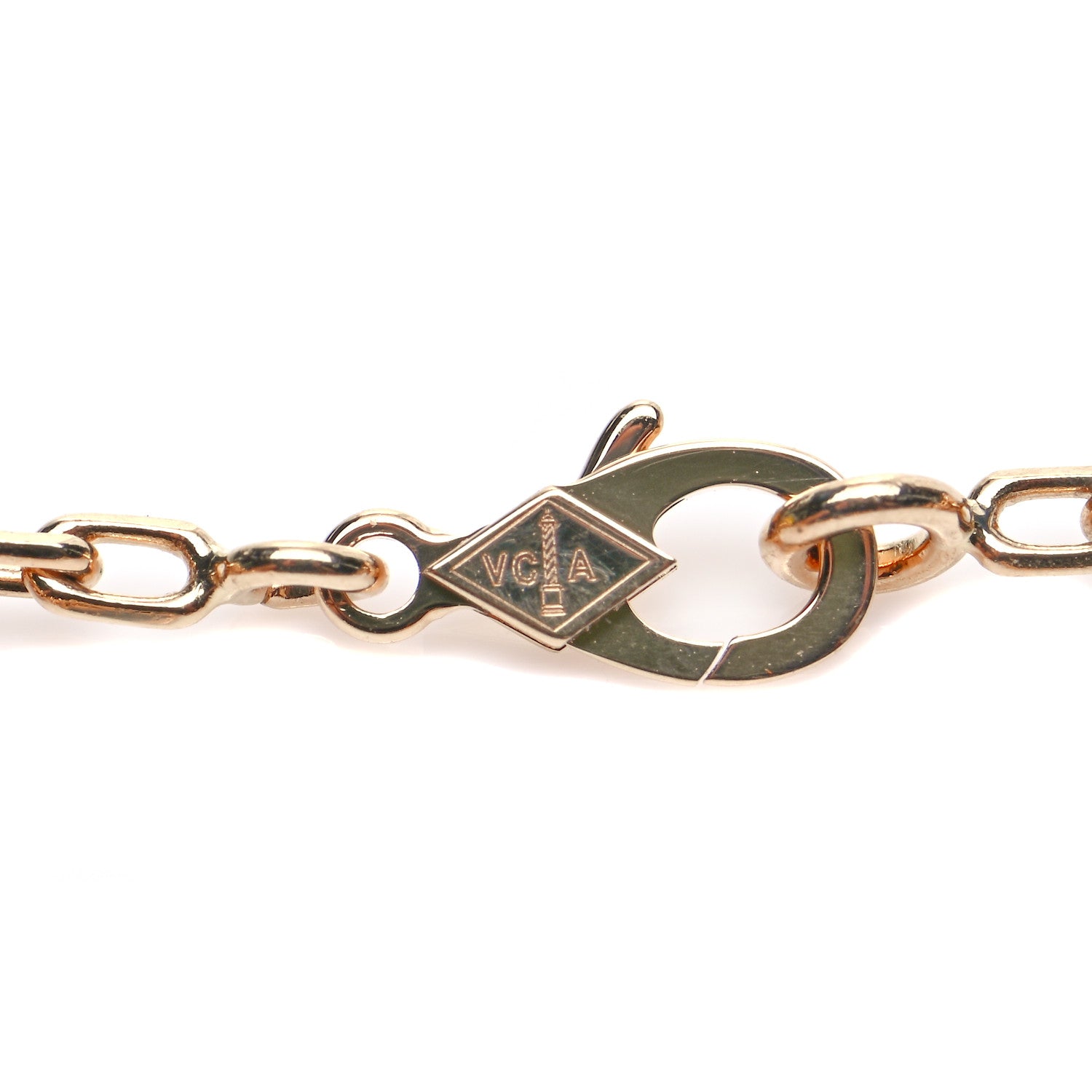 Van Cleef & Arpels 18K Yellow Gold 5 Motifs Guilloche Vintage Alhambra Bracelet 4 of 9