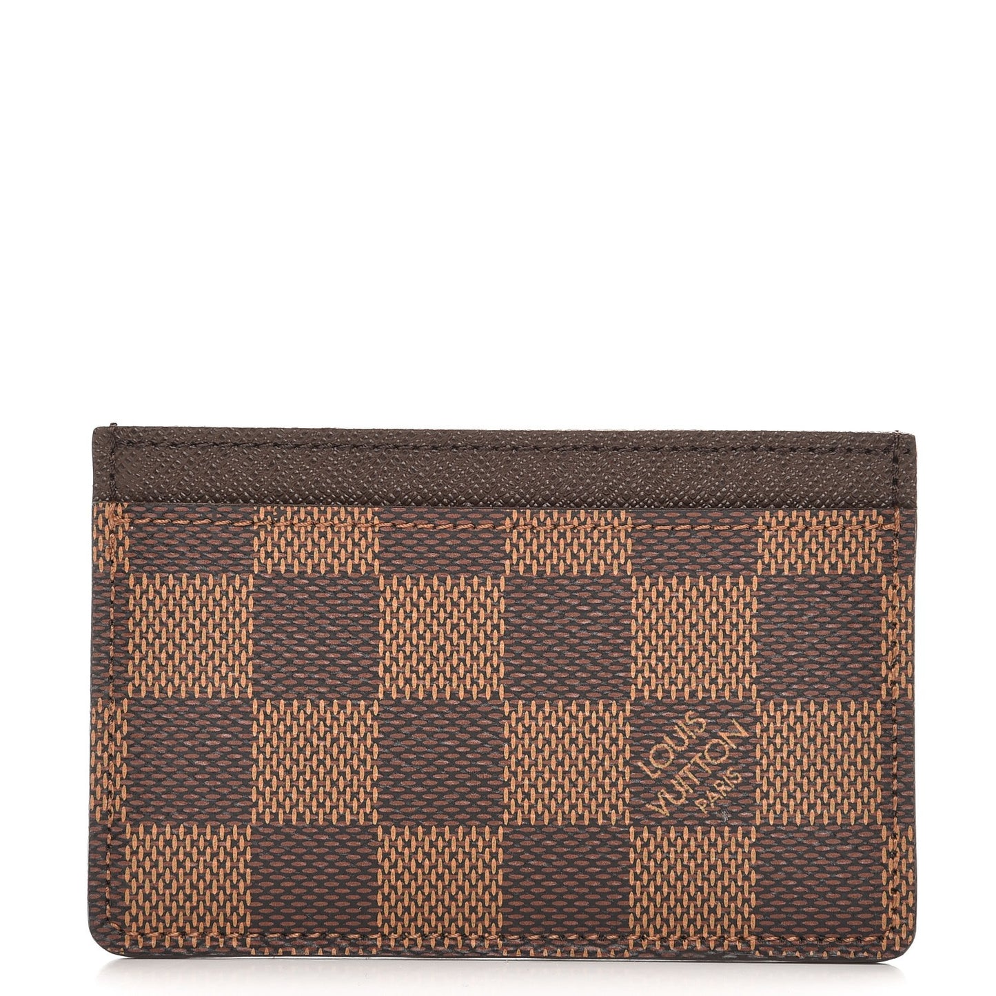 Damier Ebene Simple Card Holder